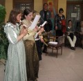 Děti z Dětského domova v Písku zahrály a zazpívaly dvě renesanční písně.