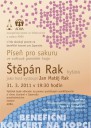 Pozvánka na benefiční koncert Štěpána Raka
