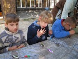 Tábor dětí se zrakovým postižením, Veverská Bítýška, 2011 (foto Radek Pavlíček)