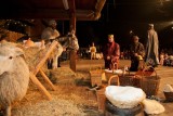 Živý betlém a lidová hra o narození Ježíše podle Evangelia sv. Matouše ve Valašském muzeu v přírodě v Rožnově pod Radhoštěm